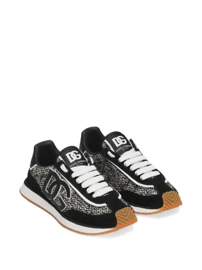 Dolce & Gabbana Sports Shoes Dg Cushion In Black