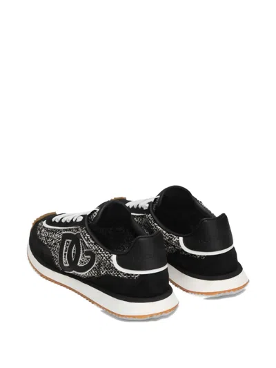 Dolce & Gabbana Sports Shoes Dg Cushion In Black