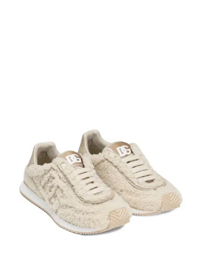 Dolce & Gabbana Dolce&gabbana Women Dg Cushion Sneakers In Neutral