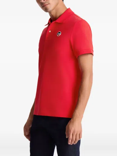 Fusalp Elbin Short-sleeve Polo Shirt In Red