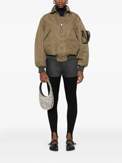 分层式拼接长裤