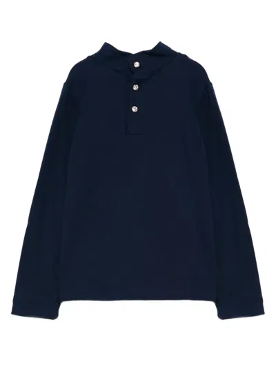 Abel & Lula Bow-detail Top In Blue