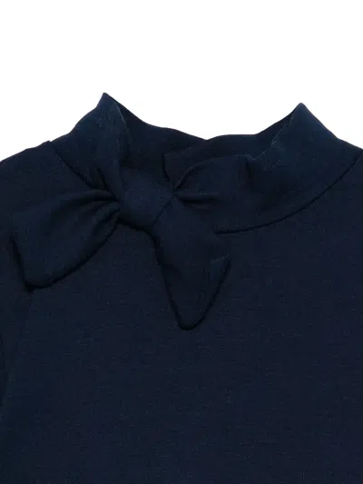 Abel & Lula Bow-detail Top In Blue