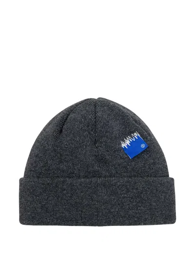 Ader Error Wool-blend Logo-patch Hat In Gray