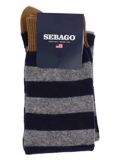 Sebago Solon Rigal Socks In Blue