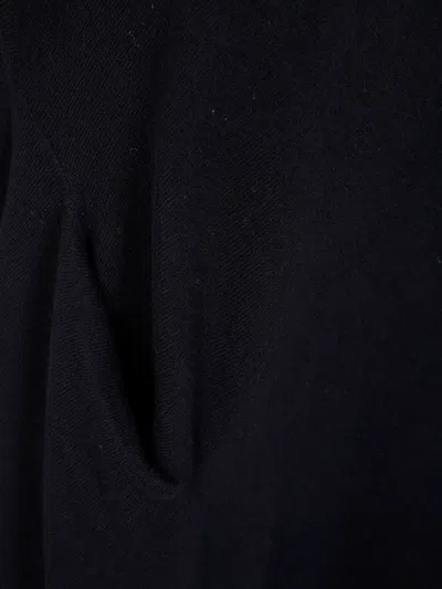 Y's "way" Vest Sweater In Black