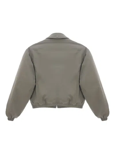 Our Legacy Zip-up Elasticated-cuff Jacket In Green