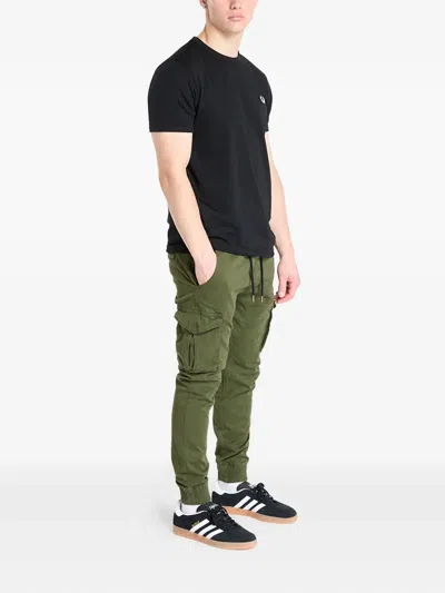 Alpha Industries Twill Cargo Pants In Green