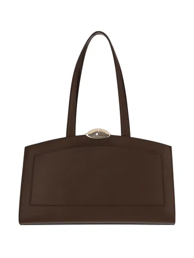 Benedetta Bruzziches Borsa Shopping Serena In Pelle Marrone  Donna In Brown