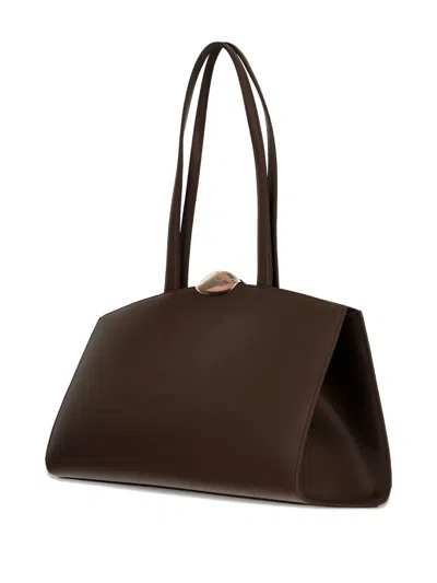 Benedetta Bruzziches Borsa Shopping Serena In Pelle Marrone  Donna In Brown