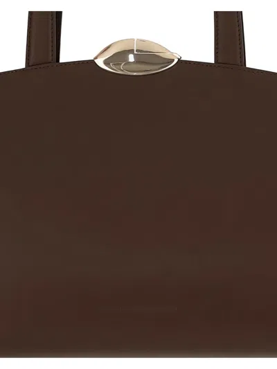 Benedetta Bruzziches Borsa Shopping Serena In Pelle Marrone  Donna In Brown