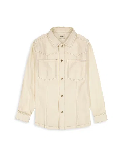 Dl1961 Girls' Simona Shirt Dress - Little Kid In Neutral