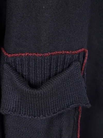 Y's Knit Poc In Blue