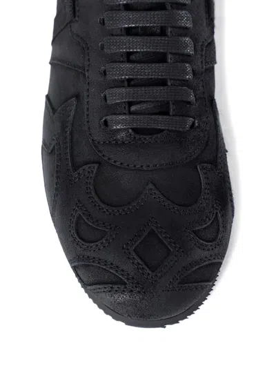 Ann Demeulemeester Fides High-top Boxing Sneakers In Animal Print