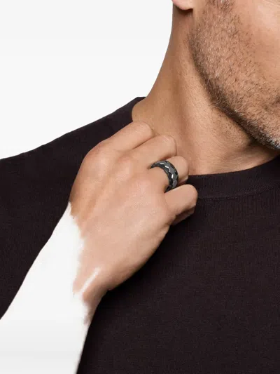 David Yurman Hex Stack Ring In Multi