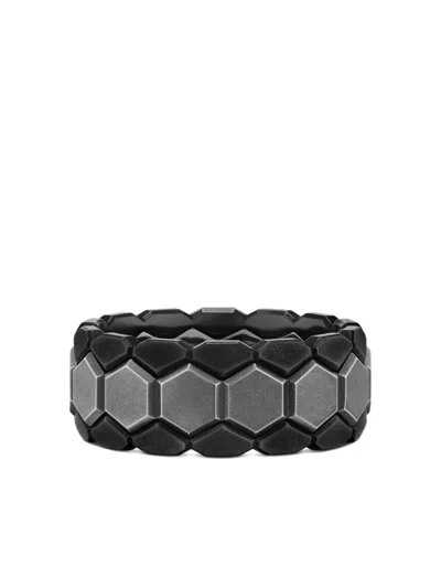 David Yurman Hex Stack Ring In Multi