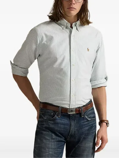 Polo Ralph Lauren Classic Fit Shirt In Green