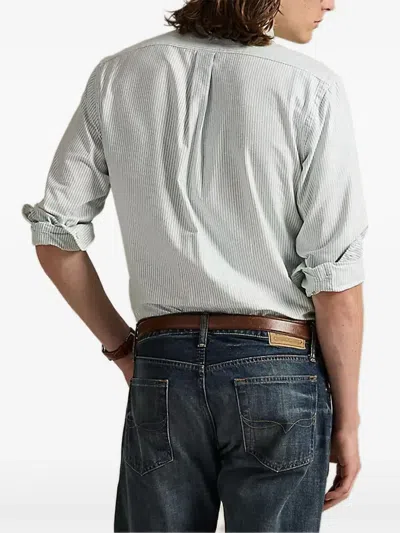Polo Ralph Lauren Classic Fit Shirt In Green