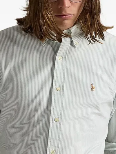 Polo Ralph Lauren Classic Fit Shirt In Green
