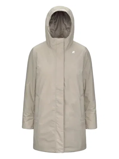 K-way Sophie Soft Touch Marmot Clothing In Neutral