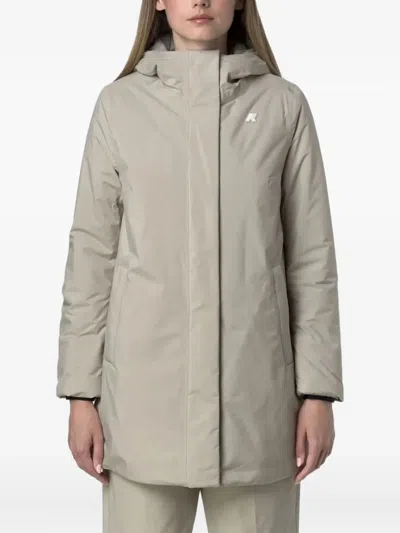 K-way Sophie Soft Touch Marmot Clothing In Neutral