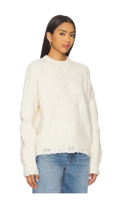 Clea Lennox Cloud Jacquard Knit Â€“ É¦™å­�å…°å�°èš±. Å°ºç � S (also Â€“ L, M, Xs). In White