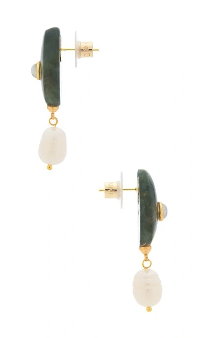 Dannijo Luna Åž‚è¤¶è€³é¥° Â€“ È±¡ç‰™ç™½. Å°ºç � All. In Green