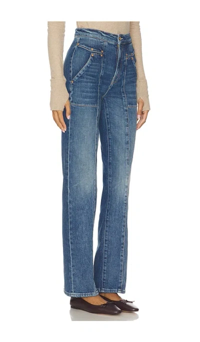 Mother Riveting Rambler Zip Sneak Ç›´ç­'é•¿è£¤ Â€“ Bending The Rules. Å°ºç � 34 (also Â€“ 23, 24, 25, 26, 2 In Blue