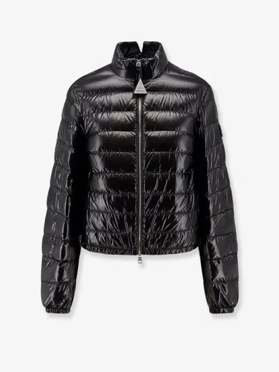 Moncler Genius Moncler X Edward Enninful Knut Short Glossy Down Jacket In Black