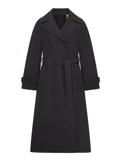 Moncler Genius Zake Moncler X Ee72 Trench Coat By Edward Enninful In Black