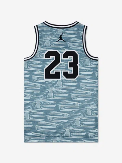 Jordan Kids  23 Aop Jersey In Blue