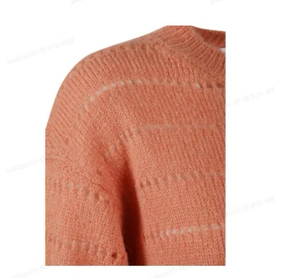 Isabel Marant Étoile Yona Openwork Sweater In Pink