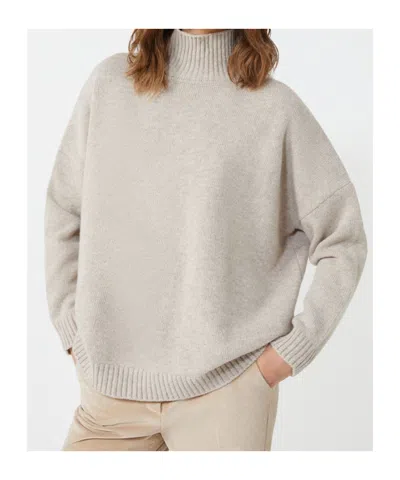 Weekend Max Mara Turtleneck Knitted Jumper In Neutral