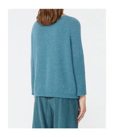 Weekend Max Mara Weekend 2 Xeno Crewneck Sweater In Blue
