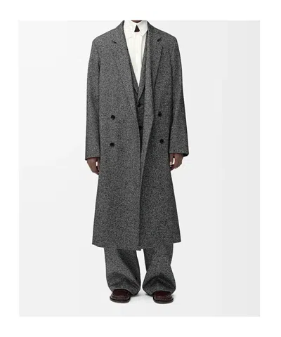 Loewe Long-sleeved Coat In Multi