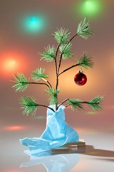 Peanuts Charlie Brown 18-inch Tree Kit In Assorted At Urban Outfitters In Blue