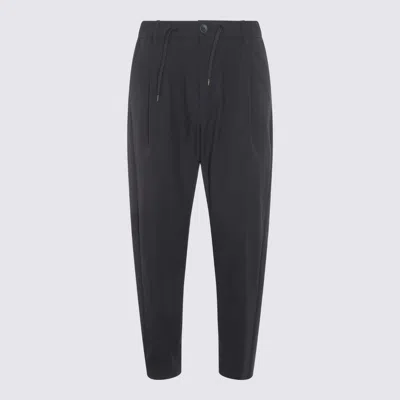 Herno Trousers With Back Pockets And Button Detail In Multi