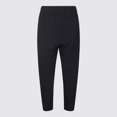 Herno Trousers With Back Pockets And Button Detail In Multi