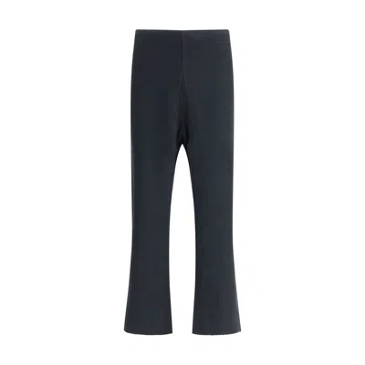 Margiela Low Rise Trousers In Brown