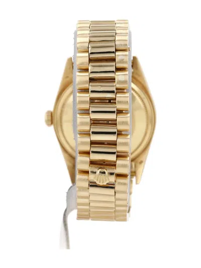 Pre-owned Rolex Datejust 36mm In Gold