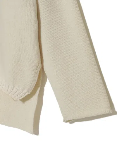 Undercover Asymmetric Hem Graphic Print Sweater In Multi