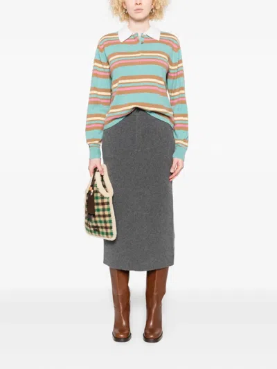 Guest In Residence Suéter Cuello Redondo - Multicolor In Blue