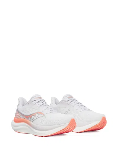 Saucony Mesh Low-top Sneakers In White