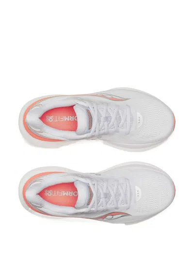 Saucony Mesh Low-top Sneakers In White