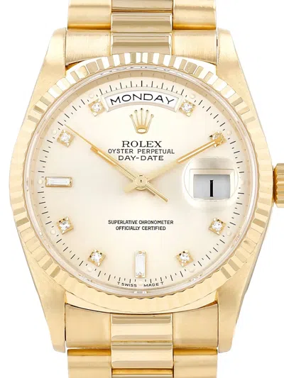 Pre-owned Rolex Day-date 36mm In Gold