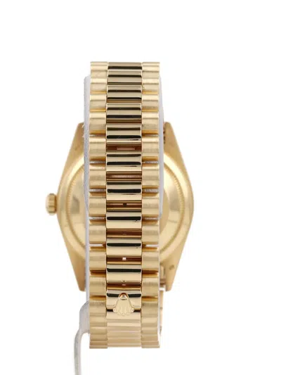Pre-owned Rolex Day-date 36mm In Gold
