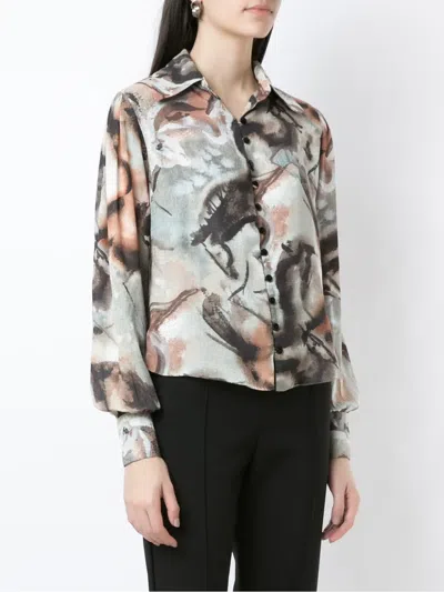 Olympiah Hipismo Printed Shirt In Multi