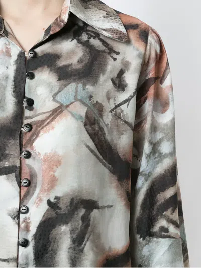 Olympiah Hipismo Printed Shirt In Multi