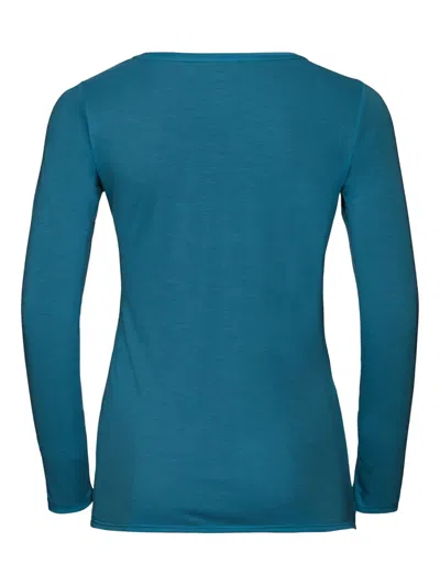 Odlo V-neck Base-layer Top In Blue