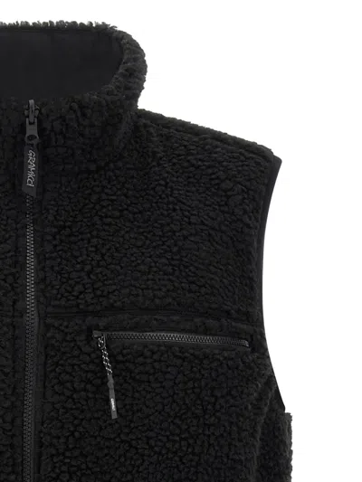 Gramicci 'reversible Sherpa' Vest In Black